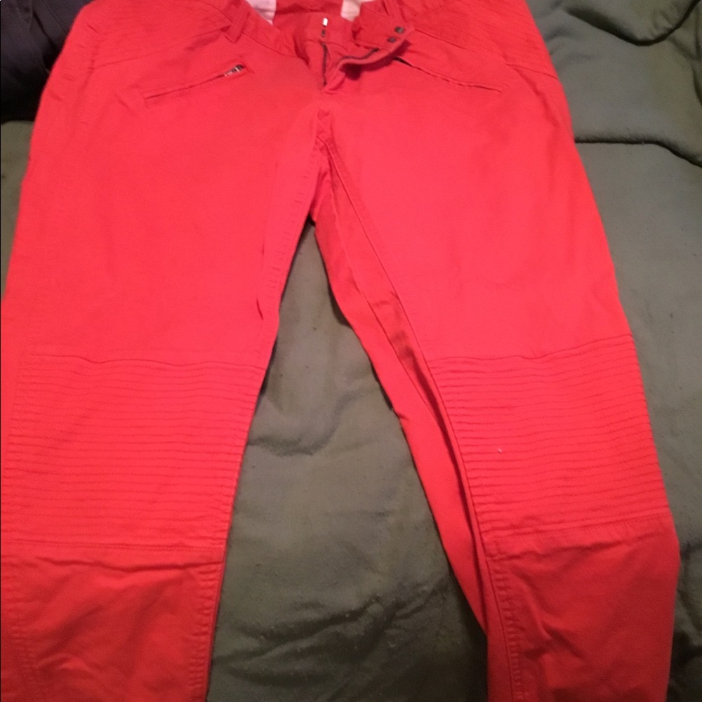 Orange khakis